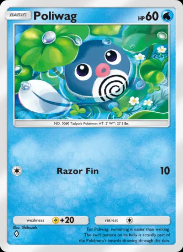 Poliwag, carta 059 de Genetic Apex