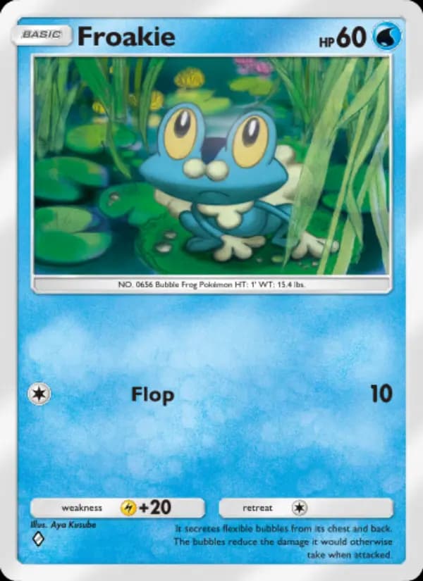 Froakie, carta 087 de Genetic Apex