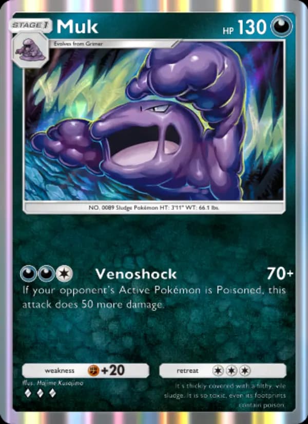 Muk, carta 175 de Genetic Apex