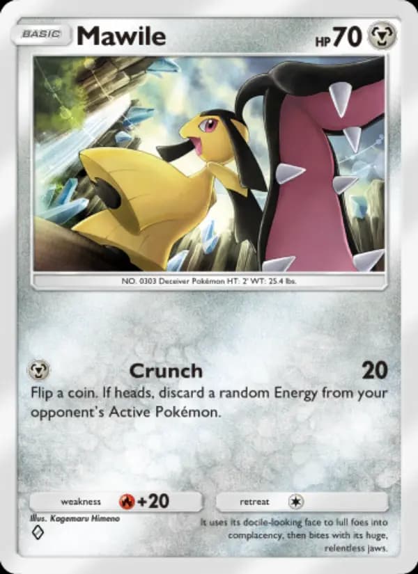 Mawile, carta 178 de Genetic Apex