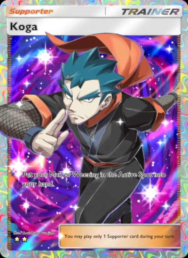 Koga, carta 269 de Genetic Apex