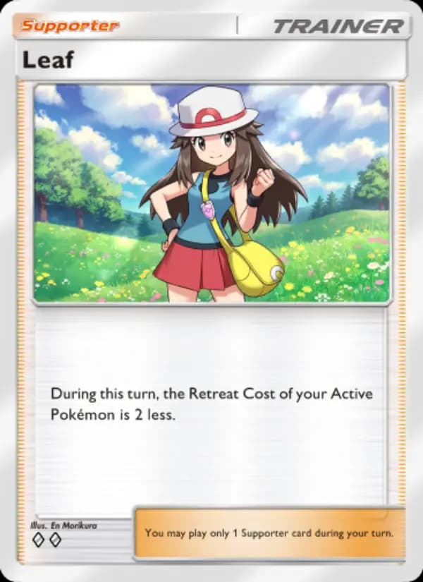 Leaf, carta 068 de Mythical Island