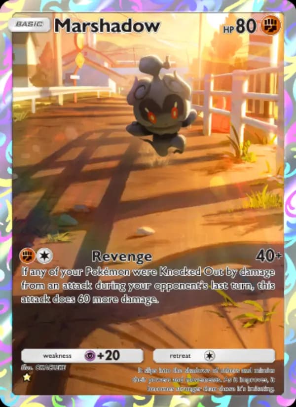 Marshadow, carta 074 de Mythical Island