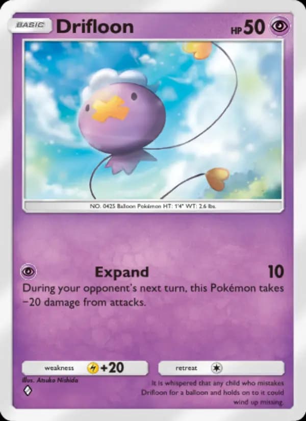 Drifloon, carta 073 de Space-Time Smackdown
