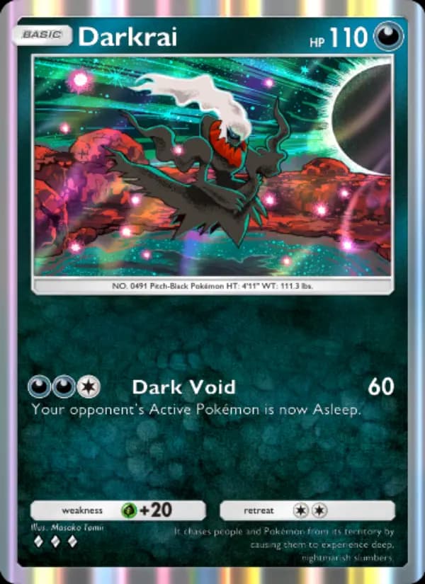 Darkrai, carta 109 de Space-Time Smackdown