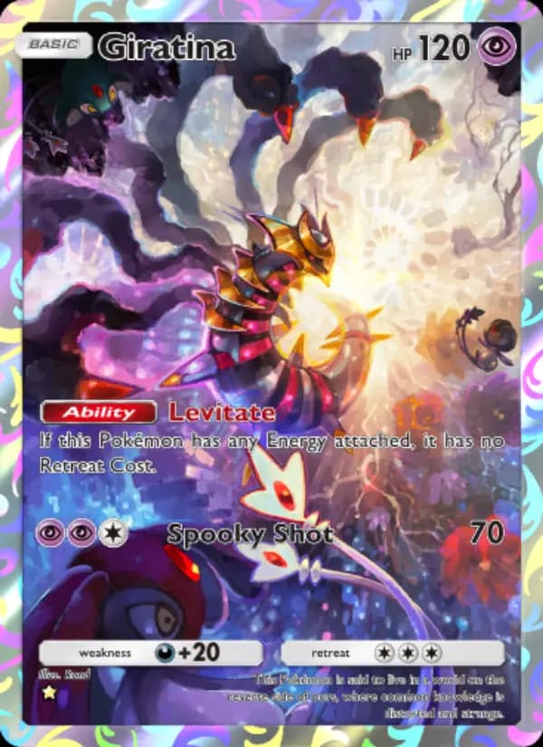Giratina, carta 167 de Space-Time Smackdown