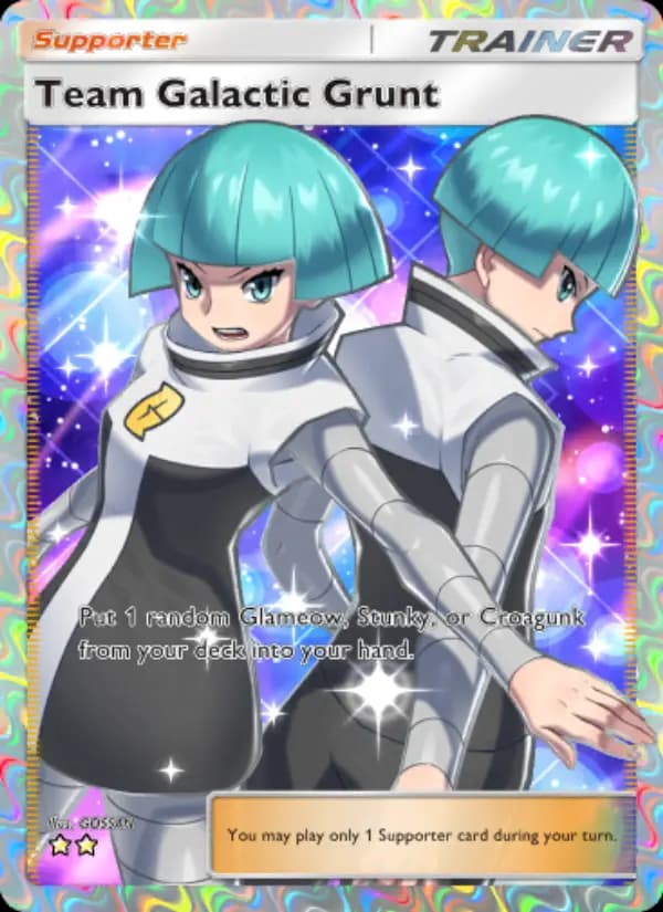 Team Galactic Grunt, carta 191 de Space-Time Smackdown