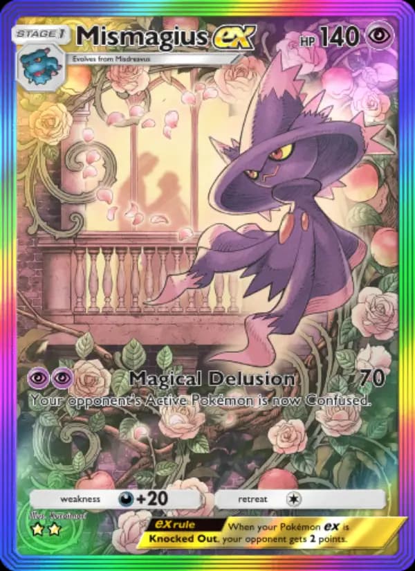 Mismagius ex, carta 199 de Space-Time Smackdown