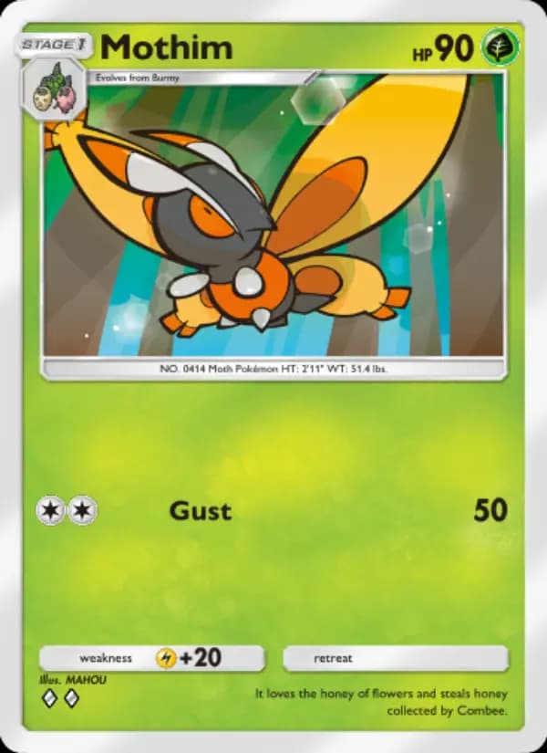 Mothim, carta 003 de Triumphant Light