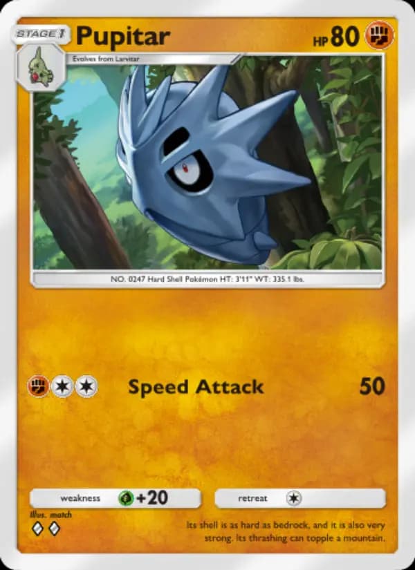 Pupitar, carta 040 de Triumphant Light