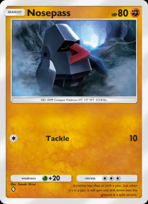 Nosepass, carta 042 de Triumphant Light