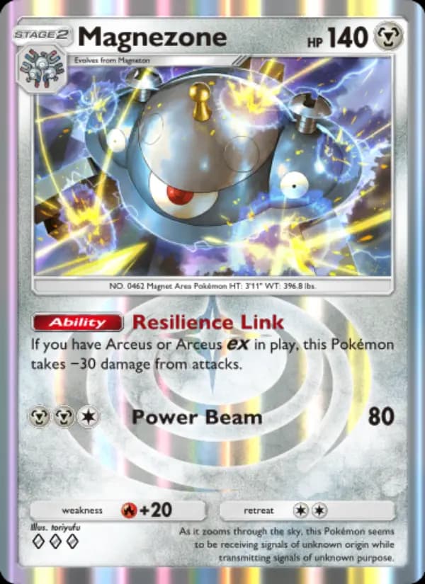 Magnezone, carta 055 de Triumphant Light