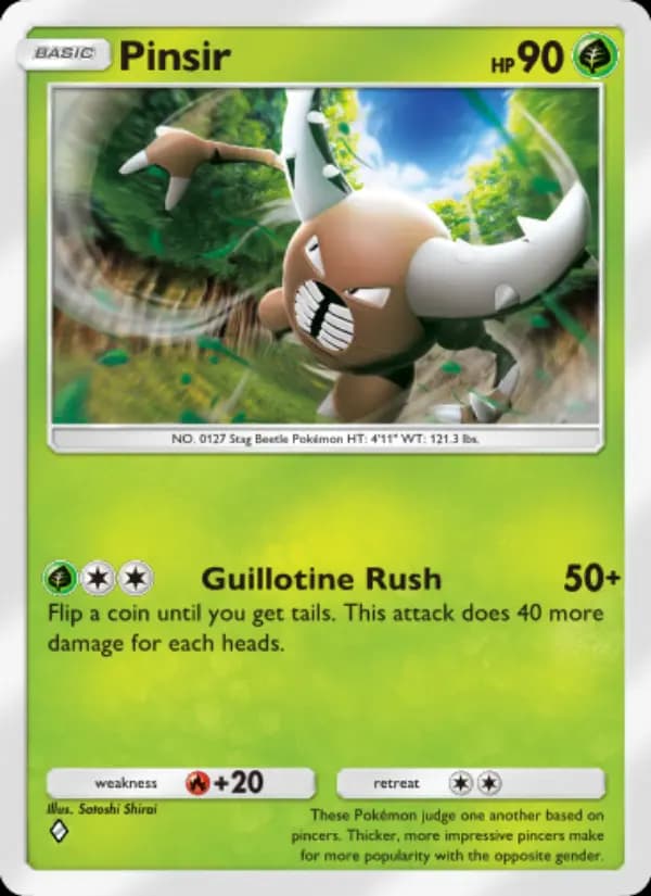 Pinsir, carta 004 de Shining Revelry
