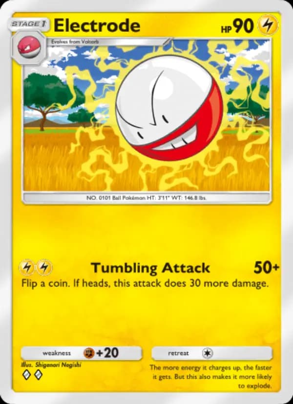 Electrode, carta 024 de Shining Revelry