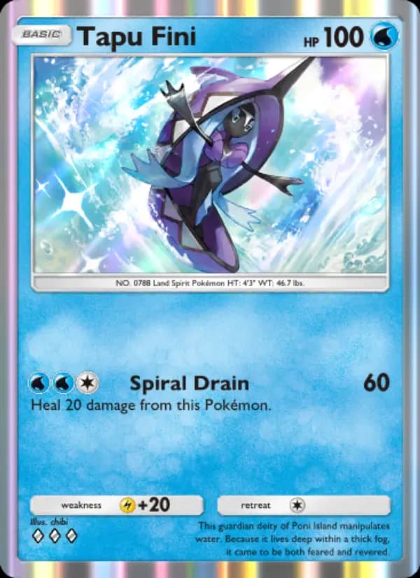 Tapu Fini, carta 056 de Celestial Guardians