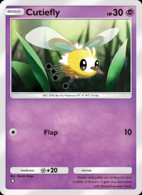 Cutiefly, carta 078 de Celestial Guardians