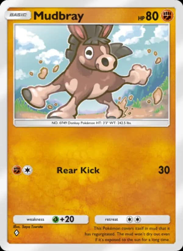 Mudbray, carta 102 de Celestial Guardians