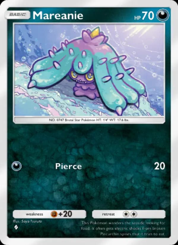 Mareanie, carta 115 de Celestial Guardians