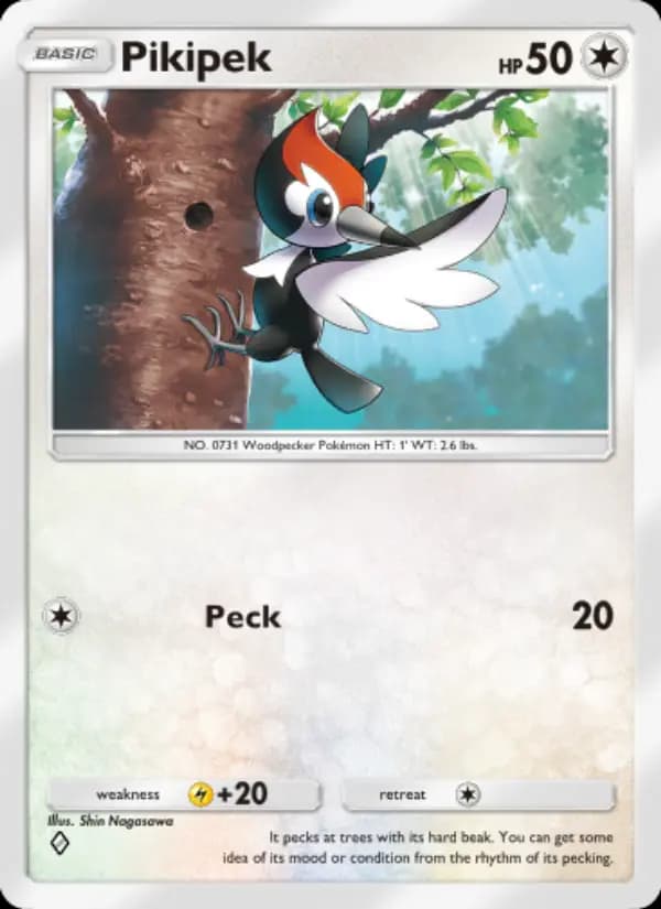 Pikipek, carta 133 de Celestial Guardians