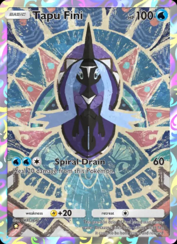 Tapu Fini, carta 164 de Celestial Guardians