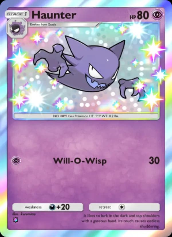 Haunter, carta 221 de Celestial Guardians