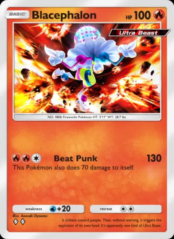 Blacephalon, carta 009 de Extradimensional Crisis