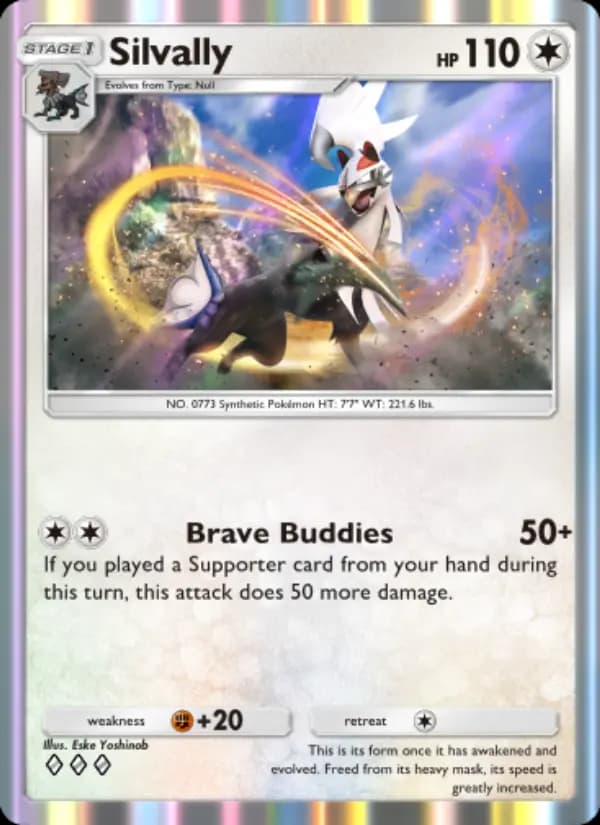 Silvally, carta 061 de Extradimensional Crisis