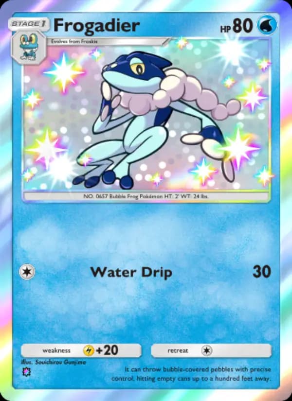 Frogadier, carta 092 de Extradimensional Crisis