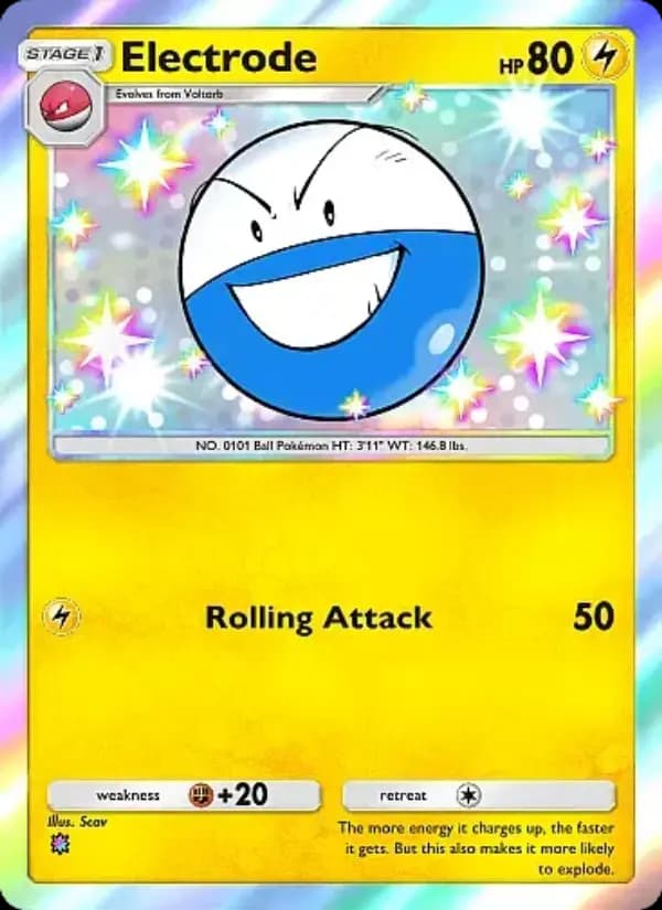 Electrode, carta 096 de Eevee Grove