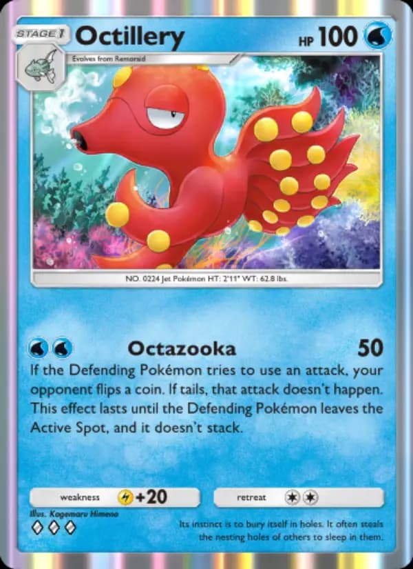 Octillery, carta 056 de Wisdom of Sea and Sky