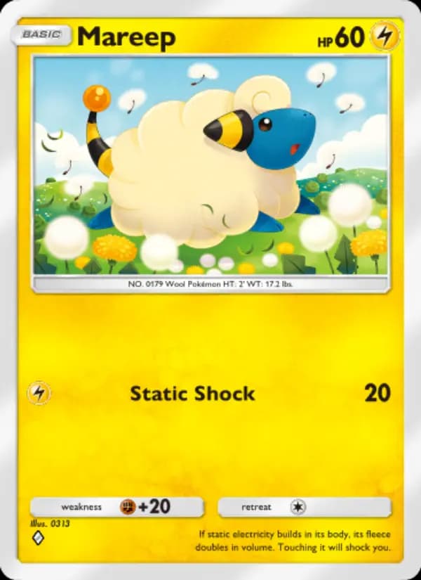 Mareep, carta 067 de Wisdom of Sea and Sky