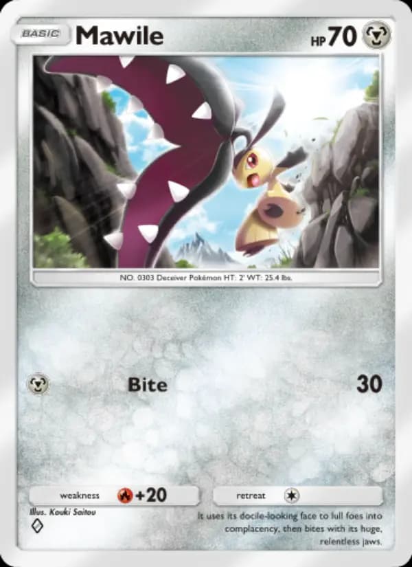 Mawile, carta 125 de Wisdom of Sea and Sky