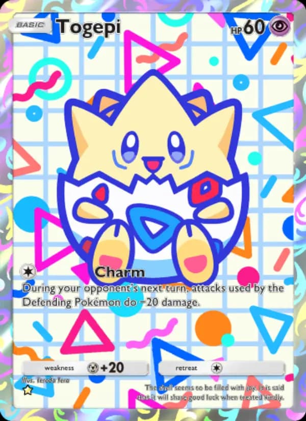 Togepi, carta 173 de Wisdom of Sea and Sky