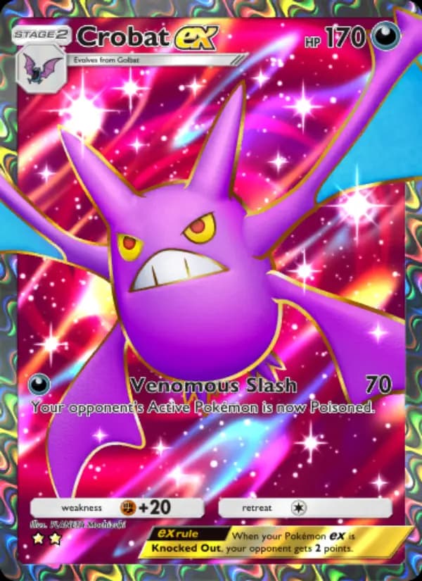 Crobat ex, carta 192 de Wisdom of Sea and Sky