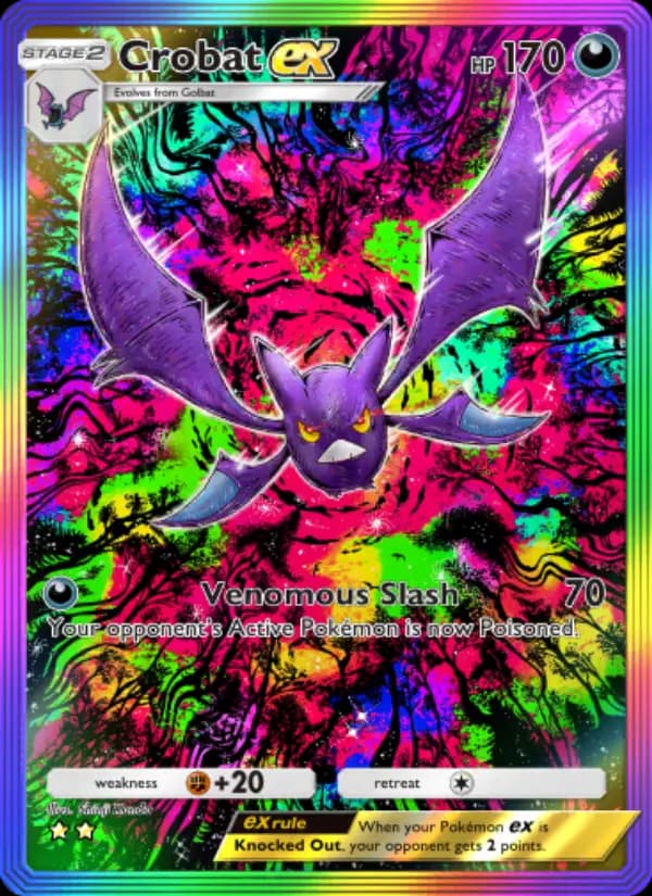 Crobat ex, carta 207 de Wisdom of Sea and Sky