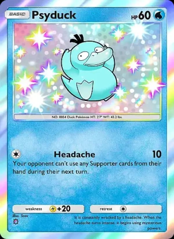 Psyduck, carta 093 de Secluded Springs