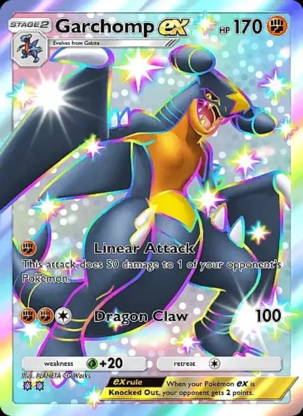 Garchomp ex, carta 103 de Secluded Springs