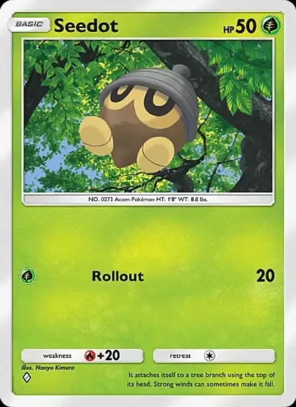 Seedot, carta 008 de Mega Rising
