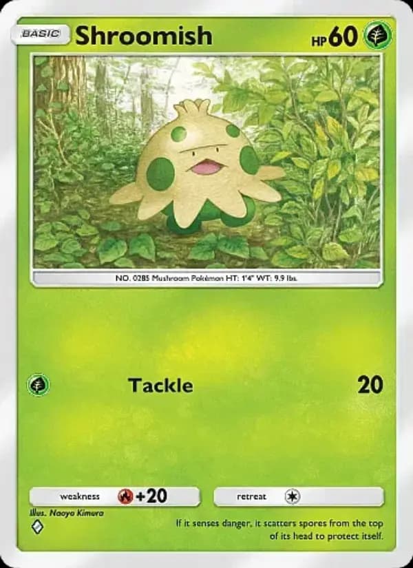 Shroomish, carta 011 de Mega Rising
