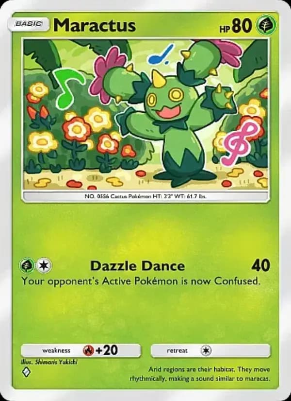 Maractus, carta 019 de Mega Rising