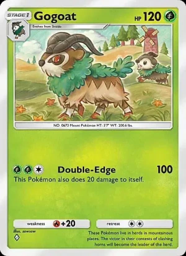 Gogoat, carta 022 de Mega Rising