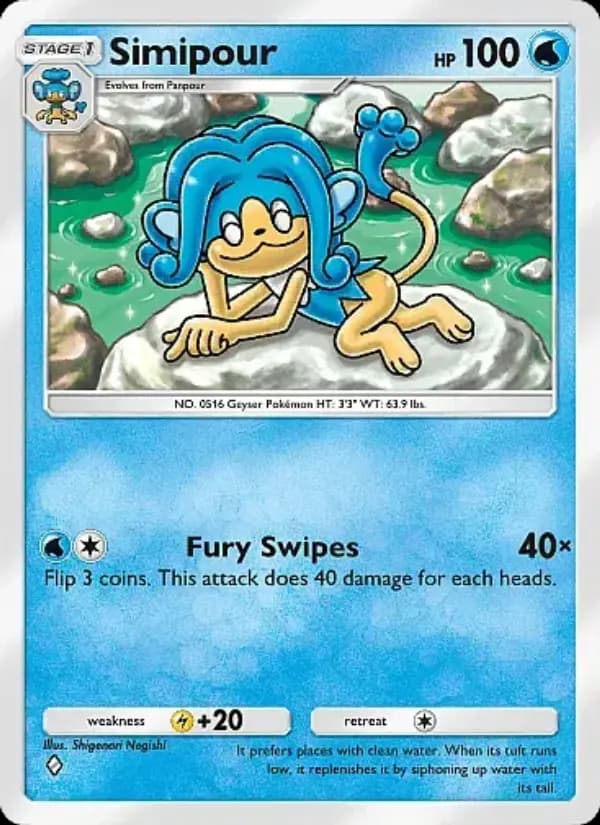 Simipour, carta 062 de Mega Rising