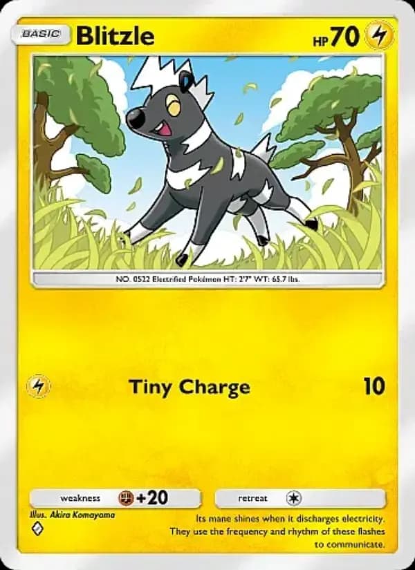 Blitzle, carta 090 de Mega Rising