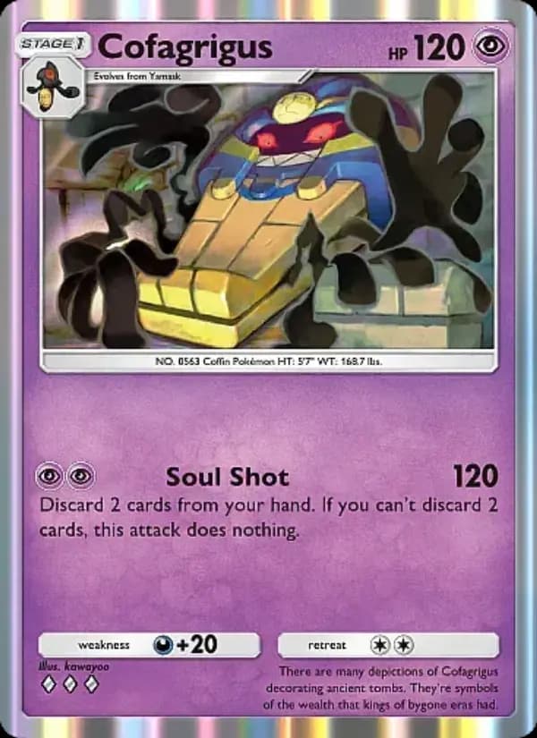 Cofagrigus, carta 111 de Mega Rising