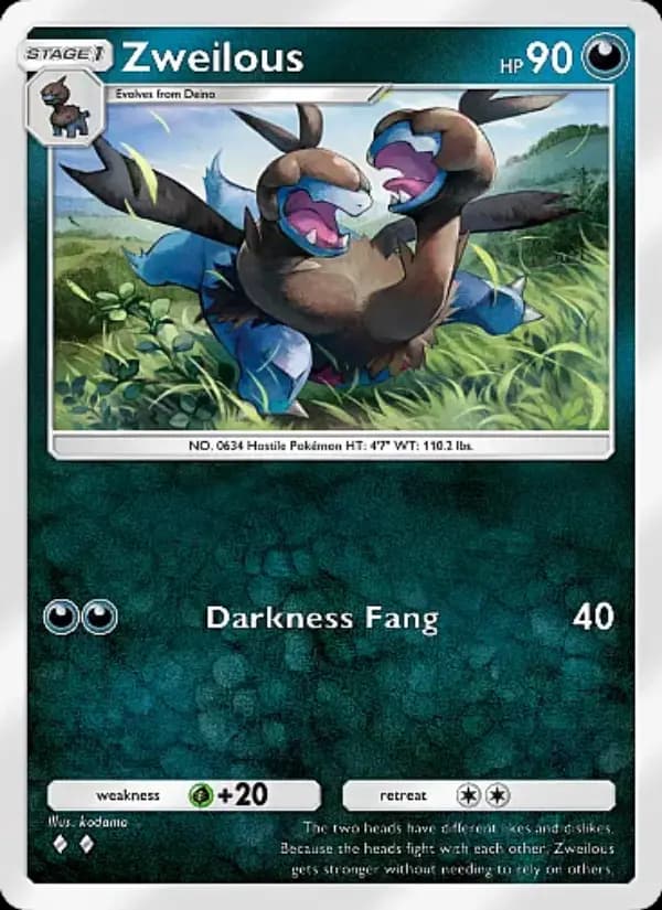 Zweilous, carta 156 de Mega Rising
