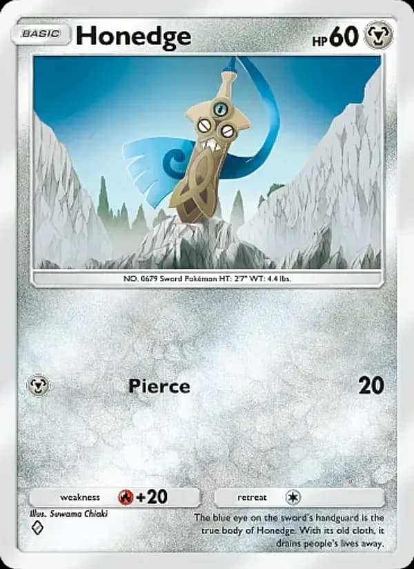 Honedge, carta 170 de Mega Rising