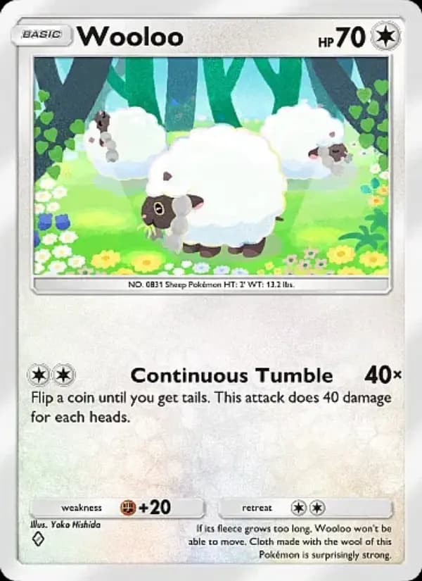Wooloo, carta 211 de Mega Rising