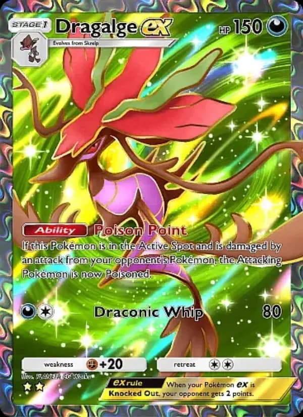 Dragalge ex, carta 263 de Mega Rising
