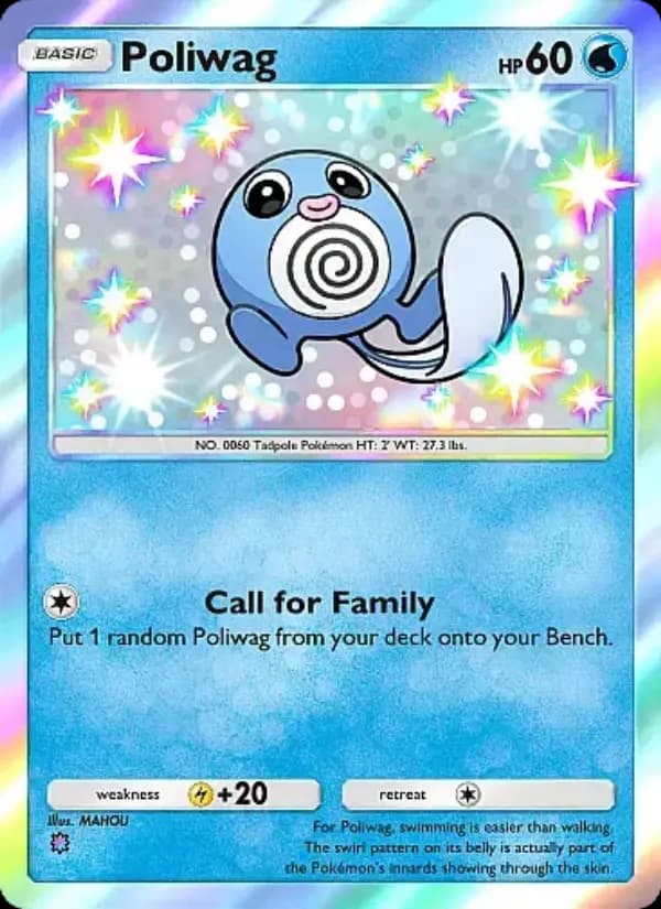 Poliwag, carta 295 de Mega Rising