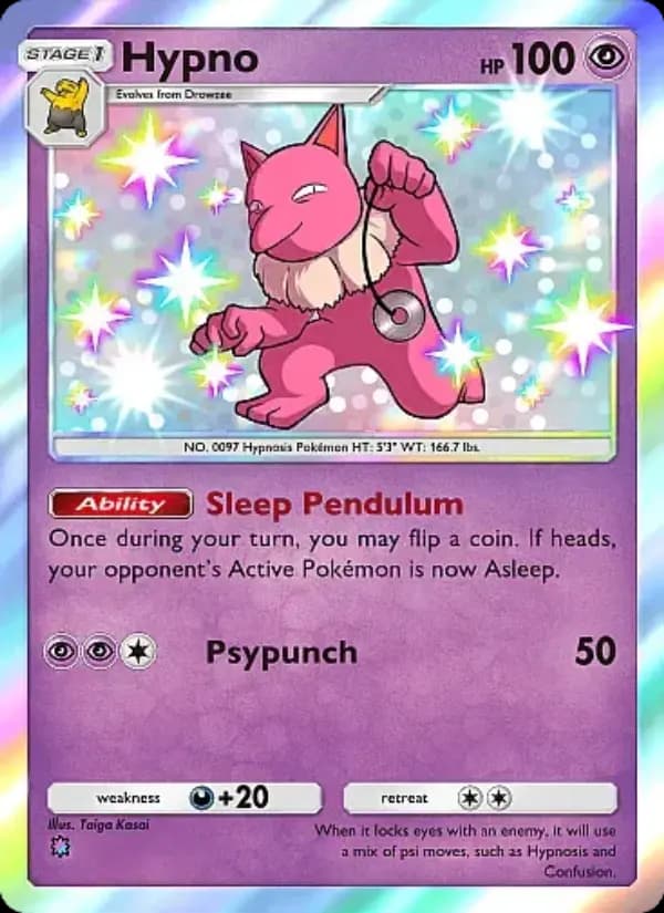 Hypno, carta 306 de Mega Rising